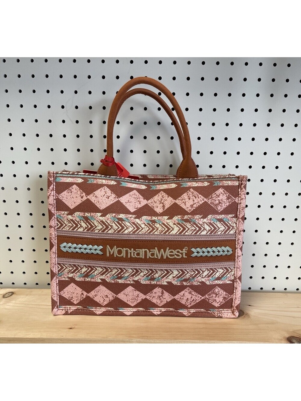 Montana West Boho Print Concealed Carry Tote Crossbody MW01G-8120SBR